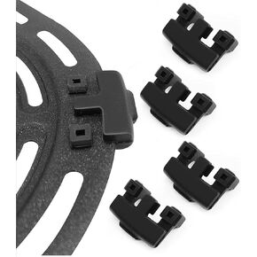 Air Fryer Rubber Feet for Bella Pro Series Crux Air Fryers, 4PCS Professional Rubber Feet, Rubber Tabs, Silicone Pieces, Silicone Tabs for Instants COSORI Dreo air Fryer Grill Pan Plate Tray