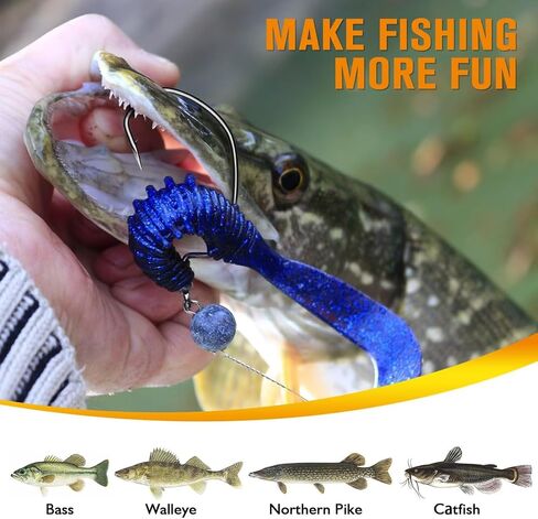 Dovesun EWG Offset Worm Hooks for Bass Fishing 100PCS/50PCS Texas Rig Hooks for Freshwater Saltwater 1# 1/0 2/0 3/0 4/0 in Kuwait