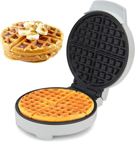Lumme Waffle Maker Electric Waffle Maker Machine Waffle Iron for Individual Waffles, Paninis, Hash browns, other on the go Breakfast, Lunch, or Snack (Black) in Saudi Arabia