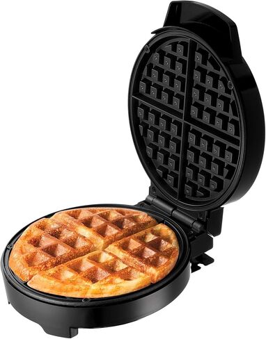 Lumme Waffle Maker Electric Waffle Maker Machine Waffle Iron for Individual Waffles, Paninis, Hash browns, other on the go Breakfast, Lunch, or Snack (Black) in Saudi Arabia