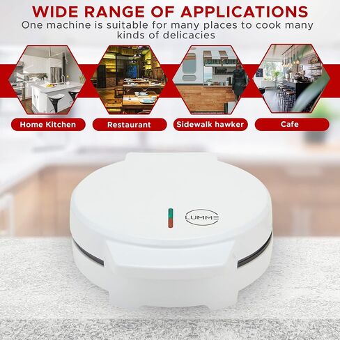 Lumme Waffle Maker Electric Waffle Maker Machine Waffle Iron for Individual Waffles, Paninis, Hash browns, other on the go Breakfast, Lunch, or Snack (Black) in Saudi Arabia