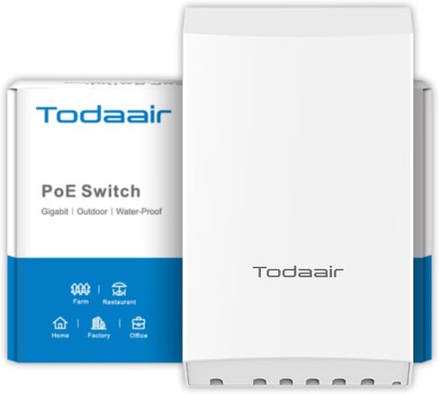 120W Outdoor PoE Switch｜IP65 Weatherproof｜8*Gigabit PoE（30W） Ports｜2*SFP｜IEEE802.3af/at Compliant｜120W High Power Output｜Plug and Play in Saudi Arabia