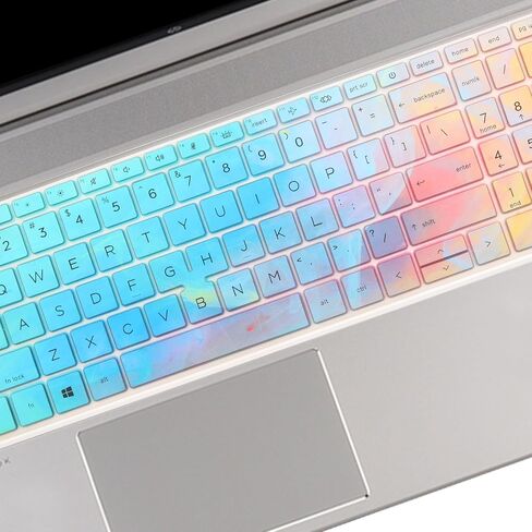 Coloful Keyboard Cover for 15.6 HP EliteBook 850 G7 G8 /EliteBook 855 G7 G8 15.6 inch Business Laptop, HP EliteBook 850 855 G7 G8 Laptop Accessories US Layout (NOT FIT EliteBook 850 855 G9 G10) in Saudi Arabia