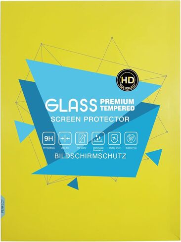 MoKo 2 Pack Screen Protector for Samsung Galaxy Tab S9 FE 5G 2023/Tab S9 2023, Tempered Glass Easy Installation with Aligning Frame, Bubble-Free, High Definition for Galaxy Tab S9 FE Screen Protector in Saudi Arabia