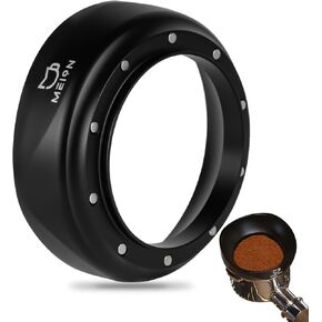 قمع الجرعات MEION 51 مم، قمع القهوة المغناطيسي لجرعات الإسبريسو متوافق مع فلتر القهوة 51 مم، قمع القهوة لأدوات الإسبريسو (51 مم، أسود) in Kuwait