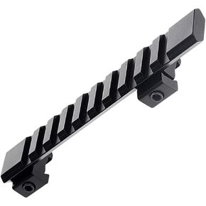 11mm Dovetail to 20mm Picatinny Weaver Rail Riser Mount Adapter for Rifle Scope