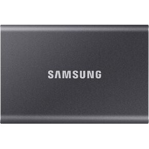 Samsung T7 Portable SSD - 1 TB - USB 3.2 Gen.2 External SSD Titanium Grey (MU-PC1T0T/WW)