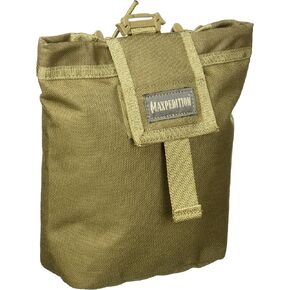 Maxpedition Rollypoly Folding Dump Pouch (Khaki) 3.5"x2"x3"