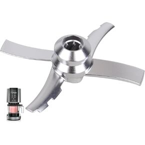 Blades Replacement for Ninja Creami NC300 Series Ice Cream Makers - Paddle Blade Replacement for Ninja Creamerizer NC299AMZ NC301 CN305A CN301CO - Stainless Steel
