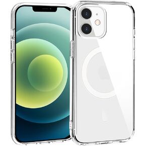 TENOC Phone Case Compatible with iPhone 12 Mini, Clear Case Shockproof Protective Bumper Slim Cover for 5.4 Inch
