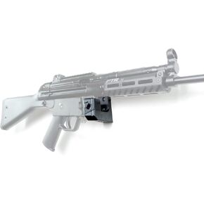 Spartan Mounts for H&K MP5 9mm Right | Rifle Wall Display Storage Organization System | Unique Low Profile Design | Features Locking System | Gun Safe Wall Garage | Gun Room Mounting Solution