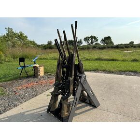 Gun Rack | Foldable and Waterproof | Portable, Durable, HDPE Construction | Easy to Store and Transport for Indoor & Outdoor Use