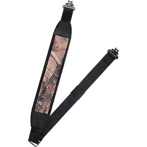 BOOSTEADY Two Point Traditional Sling with Swivels,Durable Shoulder Padded Strap,Length Adjuster