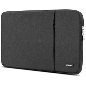 Portable Monitor Case 15.6 Inch, Protective Carrying Sleeve for Most 16.1/15.6 in Portable Monitors, Water Resistant Portable Laptop Display Bag with Accessory Pocket, Size-15.3"x9.8" Black
