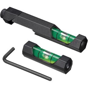 CVLIFE Scope Leveling Kit, Professional Scope Level and Magnetic Scope Bubble Level, Low Profile Lightweight Scope leveling Tool, Optic Scope Mounting Level, Black