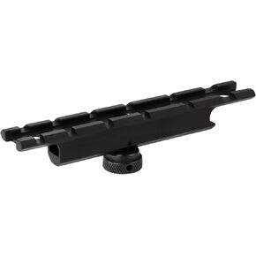 Carry Handle Rail Carry Handle Picatinny Rail Mount Weaver Rail 20mm Carry Handle Scope Mount Aluminum Detachable Black Carry Handle Picatinny Rail Set for Outdoor Sport