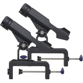 Fishing Rod Holder Boat Rod Holder Large Clamp Opening 360 Degree Adjustable Fishing Rod Racks Fishing Pole Holder for Kayak Boat Dock