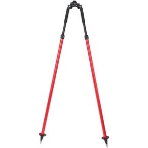 Tripod Bipod Surveying Thumb Release, Aluminum Tripod Bipod for Prism Poles Surveying or GPS Poles of Total Station GPS GNSS