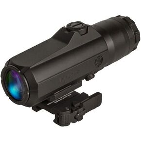 Sig Sauer Juliet6 6x24 mm Compact Durable Lightweight Waterproof Red Dot Sight Magnifier | Powercam Quick Release Mount with Spacers