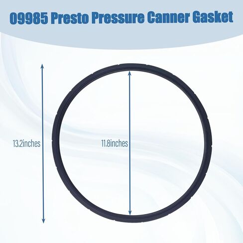 09985 For Presto Rubber Pressure Cooker Sealing Ring replacement pressure canner gasket (2) in Saudi Arabia