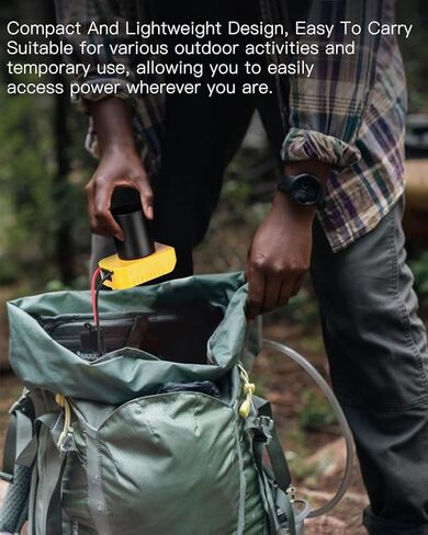 كابل طاقة Starlink Mini DC لبطارية Dewalt - قاعدة محول متوافقة مع بطاريات Dewalt - مع 6 صمامات وقاعدة قطب مستديرة - محول طاقة Starlink Mini in Kuwait