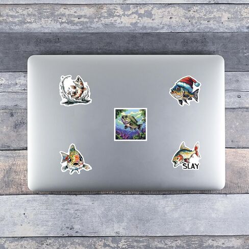 100 Pack Cat Stickers, Cat Vinyl Stickers for Laptop, Phone, Car, Cat Water Bottle Stickers, Cute Cat stickers in Saudi Arabia