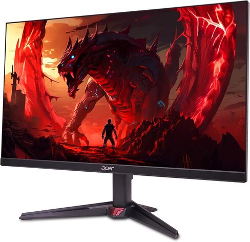 شاشة ألعاب الكمبيوتر Acer Nitro مقاس 23.8 بوصة WQHD 2560 x 1440 ZeroFrame Design | ايه ام دي فري سينك | تحديث يصل إلى 180 هرتز | ما يصل إلى 0.5 مللي ثانية (من G إلى G) | 1 × منفذ عرض 1.4 و2 × منفذ HDMI 2.0 | VG240YU مبيبكس in Saudi Arabia
