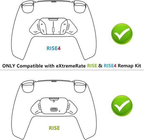 استبدال كابل شريط FPC الرئيسي وشريط DIY مخصص لوحدة تحكم PS5 BDM-030 BDM-040 eXtremeRate Rise & RISE4 Remap kit - وحدة التحكم وملحقات الارتفاع الأخرى غير متضمنة in Saudi Arabia