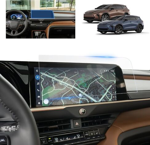 for 2024 Volkswagen Atlas Screen Protector for 2024 2025 VW Atlas/Atlas Cross Sport 12" Touchscreen & 10.3" Instrument Display Screen Tempered Glass Protective Film in Kuwait