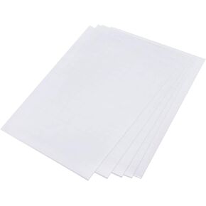 MECCANIXITY Self-Sealing Laminating Pouches A5 Lamination Film Clear Sheet, 212x150x0.26mm for Photo, Paper, Menu, Pack of 10
