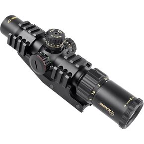 SNIPER NT 1-4X28 Scope R/G/B LPVO Rifle Scope