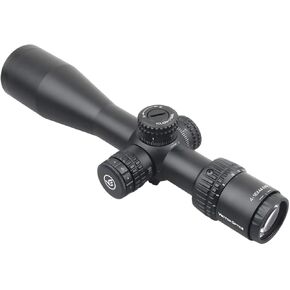 Vector Optics Veyron 4X 44mm IR 30mm Monotube First Focal Plane Riflescope Illumination Etched Reticle Turret Lock Side Focus for Compact Air Guns and Lightweight Firearms