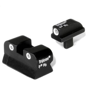 Trijicon 3 Dot Front And Rear Night Sight Set for Colt Government with .055 Narrow Tang
