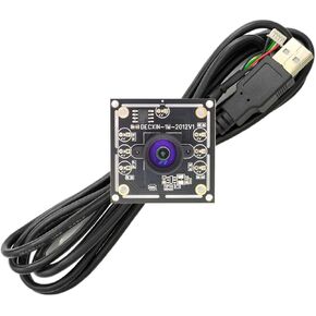 3PCS USB Camera Module OV9732, 100 Degree Without Deformity, 1MP 1280x720 Free Driver, Adjustable Focus Camera for Face and License Plate Recognition, Drone Aerial Photography, Supports Win7/8/10/MAC
