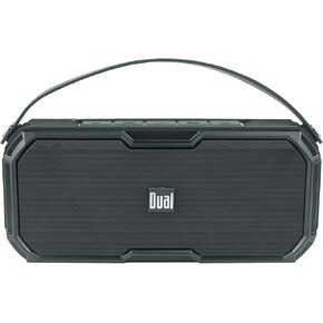 Dual Electronics LUBTWS6 Wireless Portable Bluetooth Speaker, TruWireless Bluetooth Stereo, Waterproof & Dustproof IP67, 360 Degree Rich Dynamic Sound, 100ft Wireless Range, 15 Hour Playtime