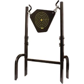 SME 9.5" Steel Gong Shooting Hunting Sports Competition Solid Heavy-Duty Highly Visible and Heard Target | Stand Included