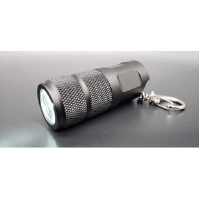Vortex KC1 Outdoor Rotary Switch LED Aluminum Lithium Dry Battery EDC Light Weight Water Resistance high lumens Keychain Flashlight