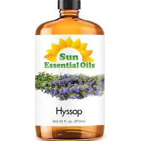 Sun Essential Oils - Frankincense Essential Oil 16oz for Aromatherapy, Diffuser, Soaps, Lotions - Frankincense Oil - Bulk Pure Frankincense Essential Oil - Frankincense Aromatherapy Oil