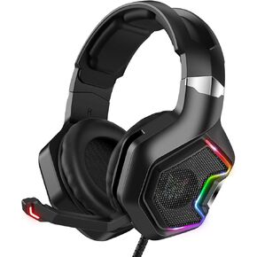 Gaming Headset for PS5, PS4, Xbox Series X|S & Xbox, PC Gaming Headphone with 7.1 Surround Sound, Noise Canceling Mic- for PlayStation 5, Mac