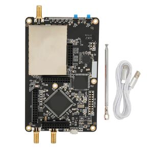 1MHz-6GHz SDR Development Board Open Source Software Radio Platform SDR Development Board Black (Mainboard USB SMA Antenna)