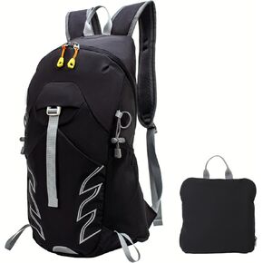 Small Lightweight Hiking Backpack，25L Foldable Hiking Daypack Cycling Hydration Backpack Travel Camping Bag