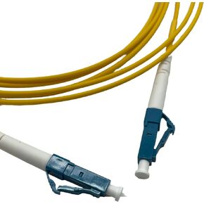 5.0M Duplex Fiber Optic Patch Cord, 09/125 LC/APC to LC/APC, 2.0mm, Low-Loss Cable for High-Speed Connectivity and Data Transmission in Saudi Arabia