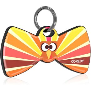 Coredy LE01 Bluetooth Tracker Tag, Works with Apple Find My (iOS Only), Key Finder and Item Locator with Electronics Light Indicator, Global Signal Source GPS Finders for Luggage, Travel Essentials