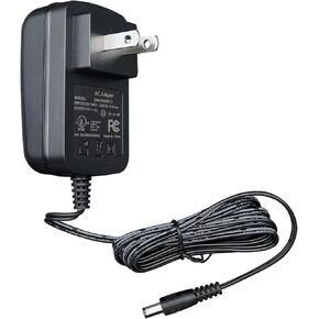 UL Listed 15V 1A Universal AC Adapter, 5ft 15W AC to DC 15V 100mA~1000mA Replacement Power Cord for Litter-Robot, Self Cleaning Cat Litter Box, Portable Car Jump Starter and More