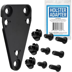 Impresa Holster Adapter for Blackhawk Holster & for Safariland Drop Leg Holster - Molle Holster Adapter Conversion Kit - Cross Platform Adapter for Thigh Holster or Level 3 Drop Leg Holster