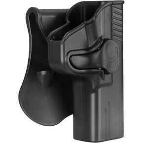 M P 9mm Holster fits S&W M&P 2.0 9mm/40, Smith & Wesson M&P 9mm(Not Shield), S&W SD40VE/SD9VE, Outside Waistband Holster, OWB Paddle Tactical Gun Holster, Adjustable Cant, Quick Release - Right Handed
