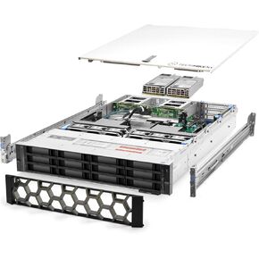 TechMikeNY Server 2.10Ghz 56-Core 768GB 12x 800GB SAS SSD 12G H740P PowerEdge R740xd (Renewed)