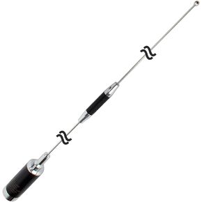 NMO Dual Band 144/430Mhz 2Meter 70CM 3dBi 100W 37inches Mobile Vehicle Antenna for ICOM Yaesu Midland Motorola Ham Mobile Radio Transceiver