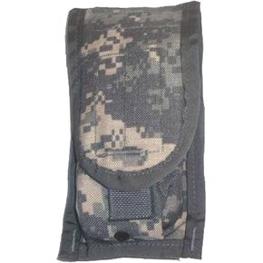 Previously Issued US GI ACU Molle M4 Double Mag Ammo Pouch