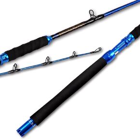 Fiblink Saltwater Graphite Jig Jigging Casting Fishing Rod Deep Sea Jig Pole